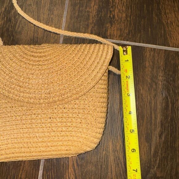 AKTUDY Woven Straw Crossbody Bag – Boho Raffia Summer Purse with XL handle - Picture 10 of 10